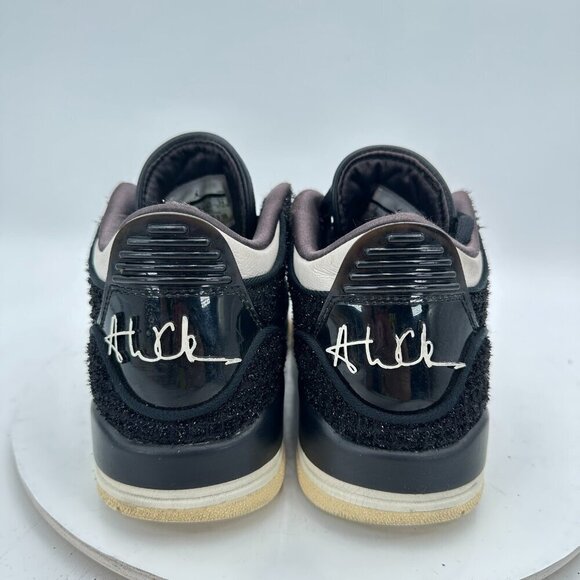 Nike Vogue Air Jordan 3 RTR SE AWOK NRG Women Sz 7 BQ3195-001 Black Cement Shoes - Picture 5 of 11